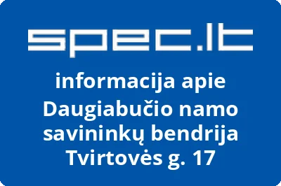 Daugiabučio namo savininkų bendrija Tvirtovės g. 17