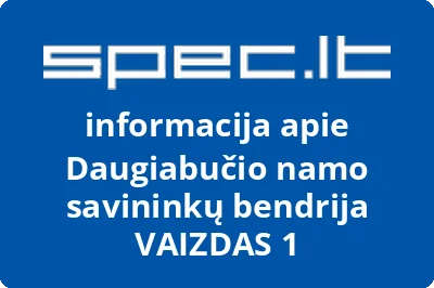 Daugiabučio namo savininkų bendrija VAIZDAS 1