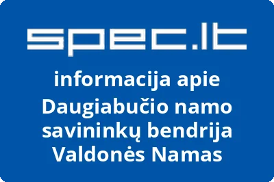 Daugiabučio namo savininkų bendrija Valdonės Namas