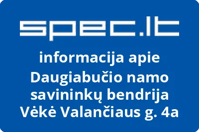 Daugiabučio namo savininkų bendrija Vėkė Valančiaus g. 4a