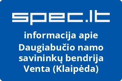 Daugiabučio namo savininkų bendrija Venta (Klaipėda)