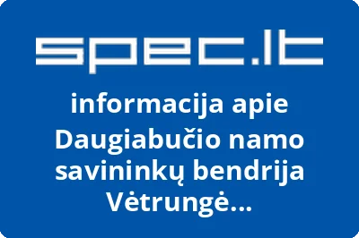 Daugiabučio namo savininkų bendrija Vėtrungė (Druskininkai) | spec.lt