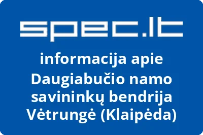 Daugiabučio namo savininkų bendrija Vėtrungė (Klaipėda)