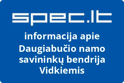 Daugiabučio namo savininkų bendrija Vidkiemis