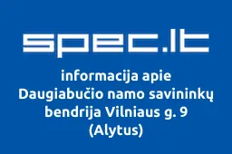 Daugiabučio namo savininkų bendrija Vilniaus g. 9 (Alytus)