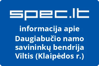 Daugiabučio namo savininkų bendrija Viltis (Klaipėdos r.)