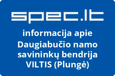 Daugiabučio namo savininkų bendrija VILTIS (Plungė)