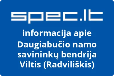 Daugiabučio namo savininkų bendrija Viltis (Radviliškis)