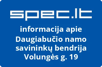 Daugiabučio namo savininkų bendrija Volungės g. 19