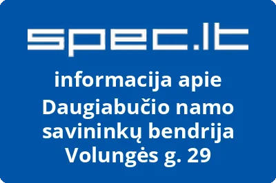Daugiabučio namo savininkų bendrija Volungės g. 29