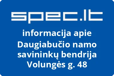 Daugiabučio namo savininkų bendrija Volungės g. 48