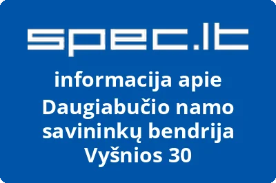 Daugiabučio namo savininkų bendrija Vyšnios 30