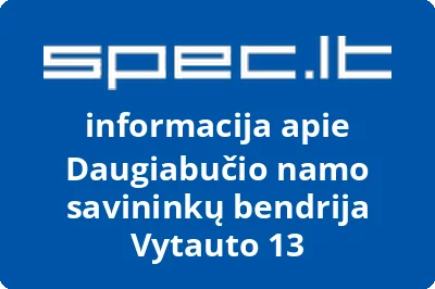 Daugiabučio namo savininkų bendrija Vytauto 13