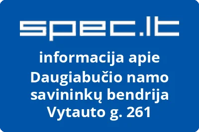 Daugiabučio namo savininkų bendrija Vytauto g. 261
