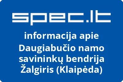 Daugiabučio namo savininkų bendrija Žalgiris (Klaipėda)