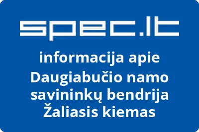 Daugiabučio namo savininkų bendrija Žaliasis kiemas