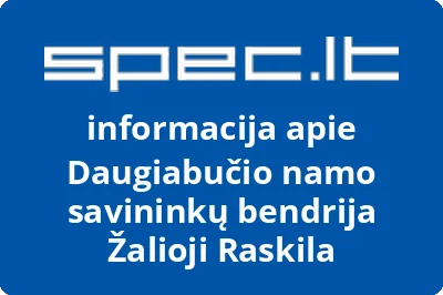 Daugiabučio namo savininkų bendrija Žalioji Raskila