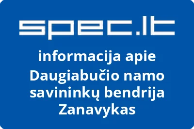 Daugiabučio namo savininkų bendrija Zanavykas