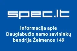 Daugiabučio namo savininkų bendrija Žeimenos 149