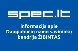Daugiabučio namo savininkų bendrija ŽIBINTAS | spec.lt