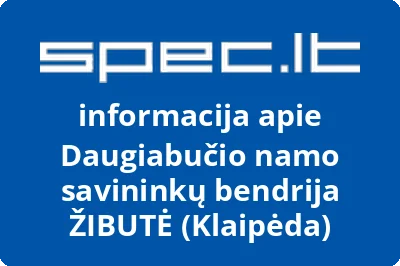 Daugiabučio namo savininkų bendrija ŽIBUTĖ (Klaipėda)
