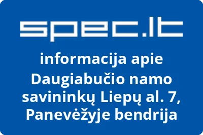 Daugiabučio namo savininkų Liepų al. 7, Panevėžyje bendrija