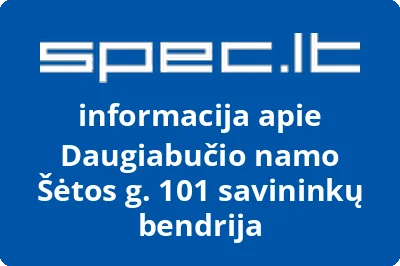 Daugiabučio namo Šėtos g. 101 savininkų bendrija