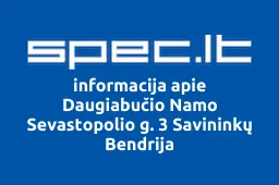 Daugiabučio Namo Sevastopolio g. 3 Savininkų Bendrija | spec.lt