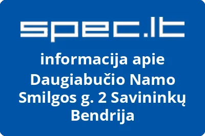 Daugiabučio Namo Smilgos g. 2 Savininkų Bendrija