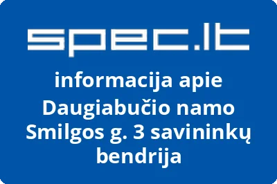 Daugiabučio namo Smilgos g. 3 savininkų bendrija