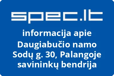 Daugiabučio namo Sodų g. 30, Palangoje savininkų bendrija