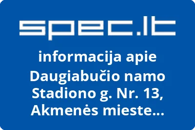 Daugiabučio namo Stadiono g. Nr. 13, Akmenės mieste savininkų bendrija