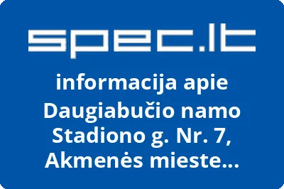 Daugiabučio namo Stadiono g. Nr. 7, Akmenės mieste savininkų bendrija