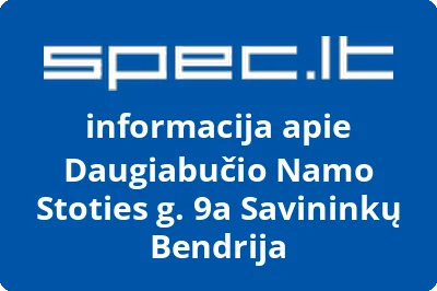 Daugiabučio Namo Stoties g. 9a Savininkų Bendrija