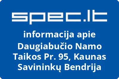 Daugiabučio Namo Taikos Pr. 95, Kaunas Savininkų Bendrija