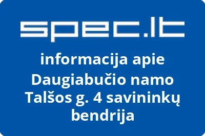 Daugiabučio namo Talšos g. 4 savininkų bendrija