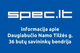 Daugiabučio Namo Tilžės g. 36 butų savininkų bendrija