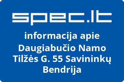 Daugiabučio Namo Tilžės G. 55 Savininkų Bendrija