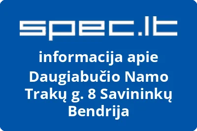 Daugiabučio Namo Trakų g. 8 Savininkų Bendrija