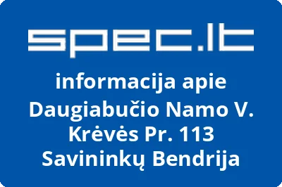 Daugiabučio Namo V. Krėvės Pr. 113 Savininkų Bendrija