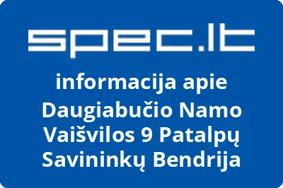 Daugiabučio Namo Vaišvilos 9 Patalpų Savininkų Bendrija
