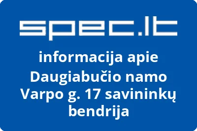 Daugiabučio namo Varpo g. 17 savininkų bendrija