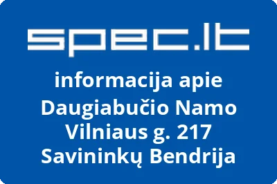 Daugiabučio Namo Vilniaus g. 217 Savininkų Bendrija