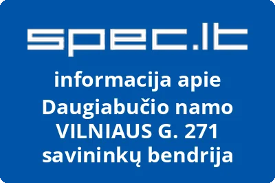 Daugiabučio namo VILNIAUS G. 271 savininkų bendrija