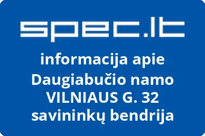 Daugiabučio namo VILNIAUS G. 32 savininkų bendrija