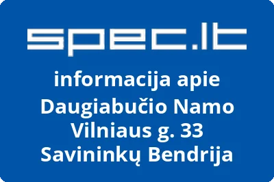 Daugiabučio namo Vilniaus g. 33 savininkų bendrija