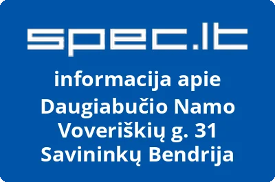 Daugiabučio Namo Voveriškių g. 31 Savininkų Bendrija