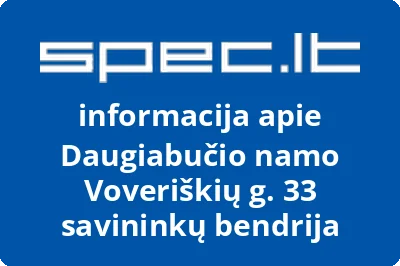 Daugiabučio namo Voveriškių g. 33 savininkų bendrija | spec.lt
