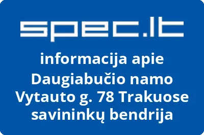 Daugiabučio namo Vytauto g. 78 Trakuose savininkų bendrija
