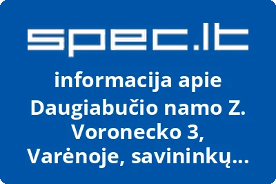Daugiabučio namo Z. Voronecko 3, Varėnoje, savininkų bendrija